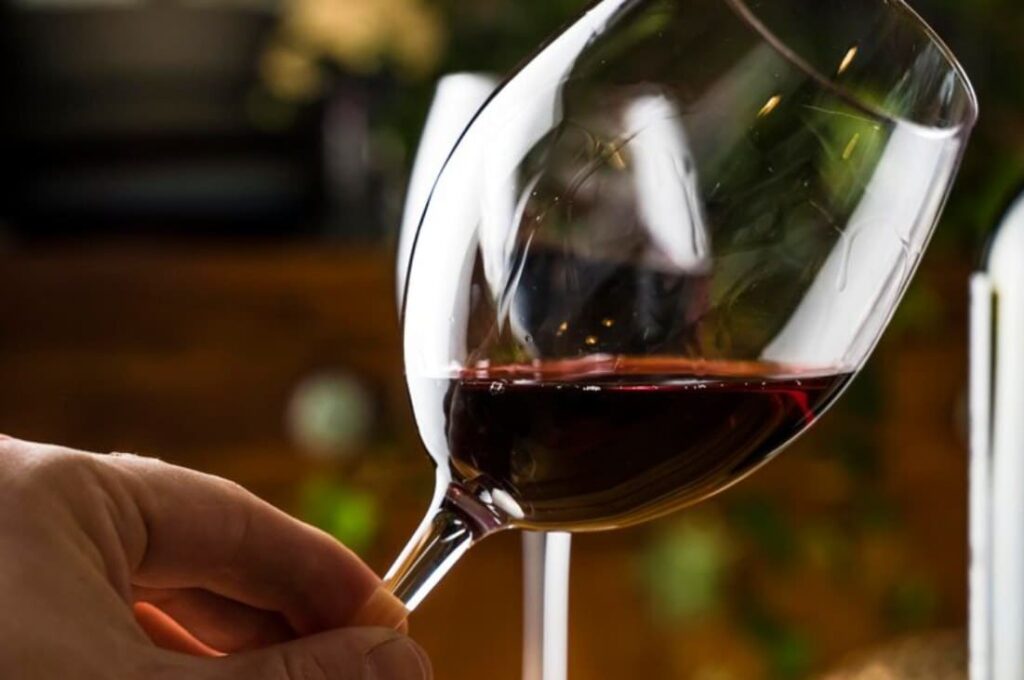 copa de vino de guarda