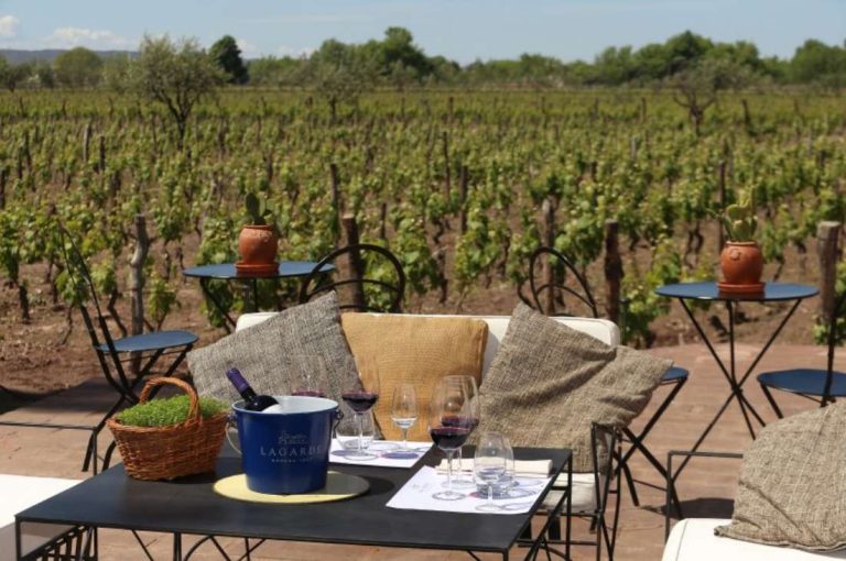 Restaurante Fogón de Bodega Lagarde, en Luján de Cuyo, Mendoza.