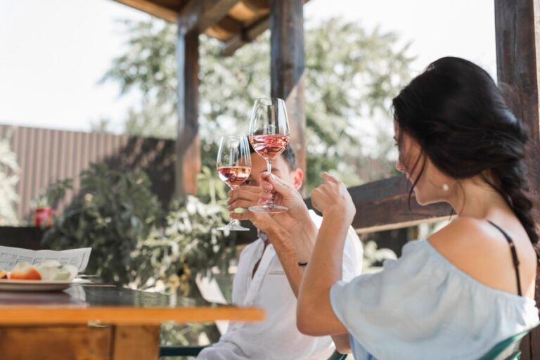 El Proceso detrás del Vino Rosado