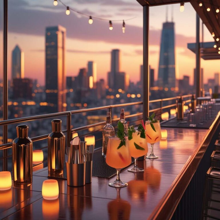 Rooftops y Vinos: Cómo Disfrutar las Noches de Verano en las Alturas