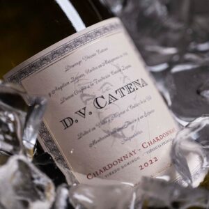 Vino Chardonnay DV Catena argentino equilibrado para tablas de quesos