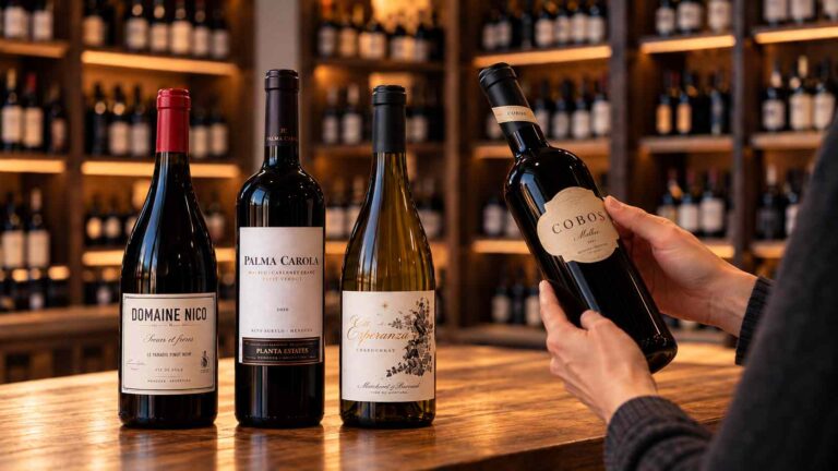 Aprendé cómo elegir un vino premium argentino: qué mirar en origen, elaboración, puntajes, guarda y precio antes de comprar.